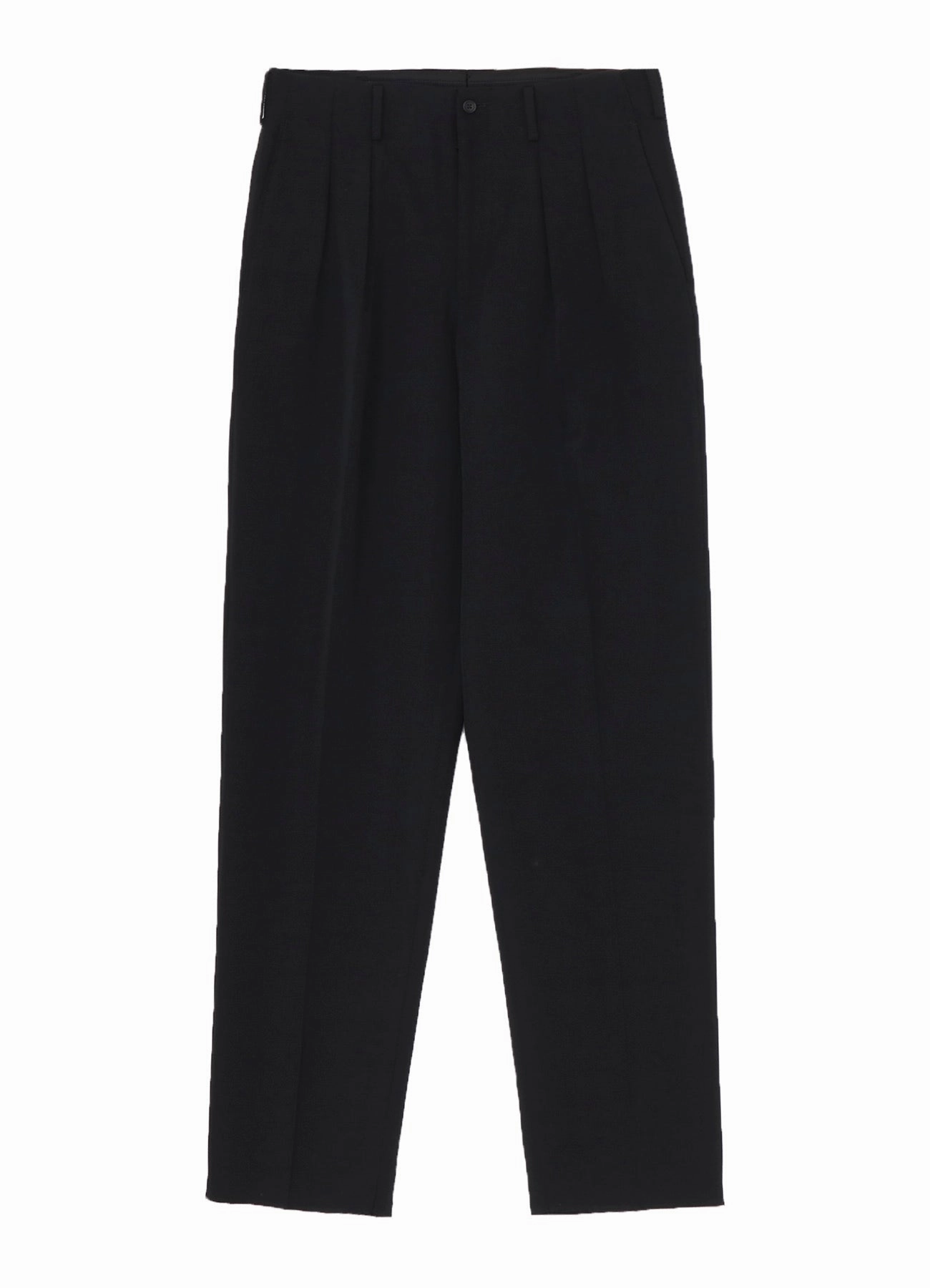 SUIT GABARDINE 2 TUCKS PANTS Eco Friendly Dyeing