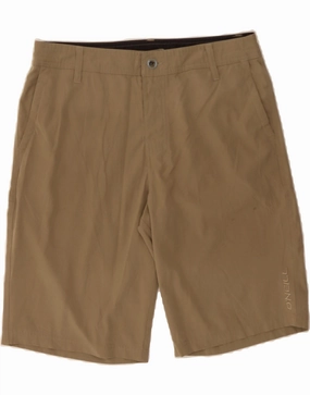 Chill Comfort Design O'NEILL Mens Chino Shorts W30 Medium Beige Polyester