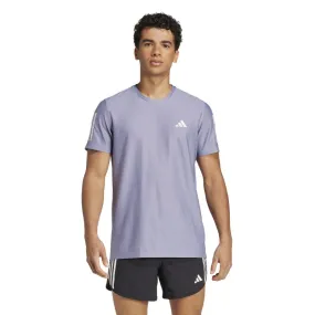 EcoFriendlyMaterial Anti Pilling Finish Adidas Mens Own The Run Tee