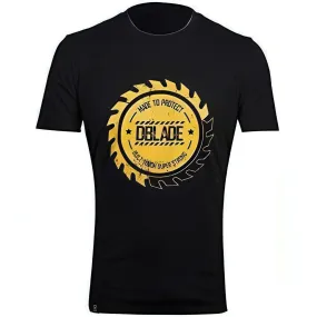 Non Iron Finish Cozy Look DBlade Corporate Buzz Short Sleeve Mens Work Wear Top - Black