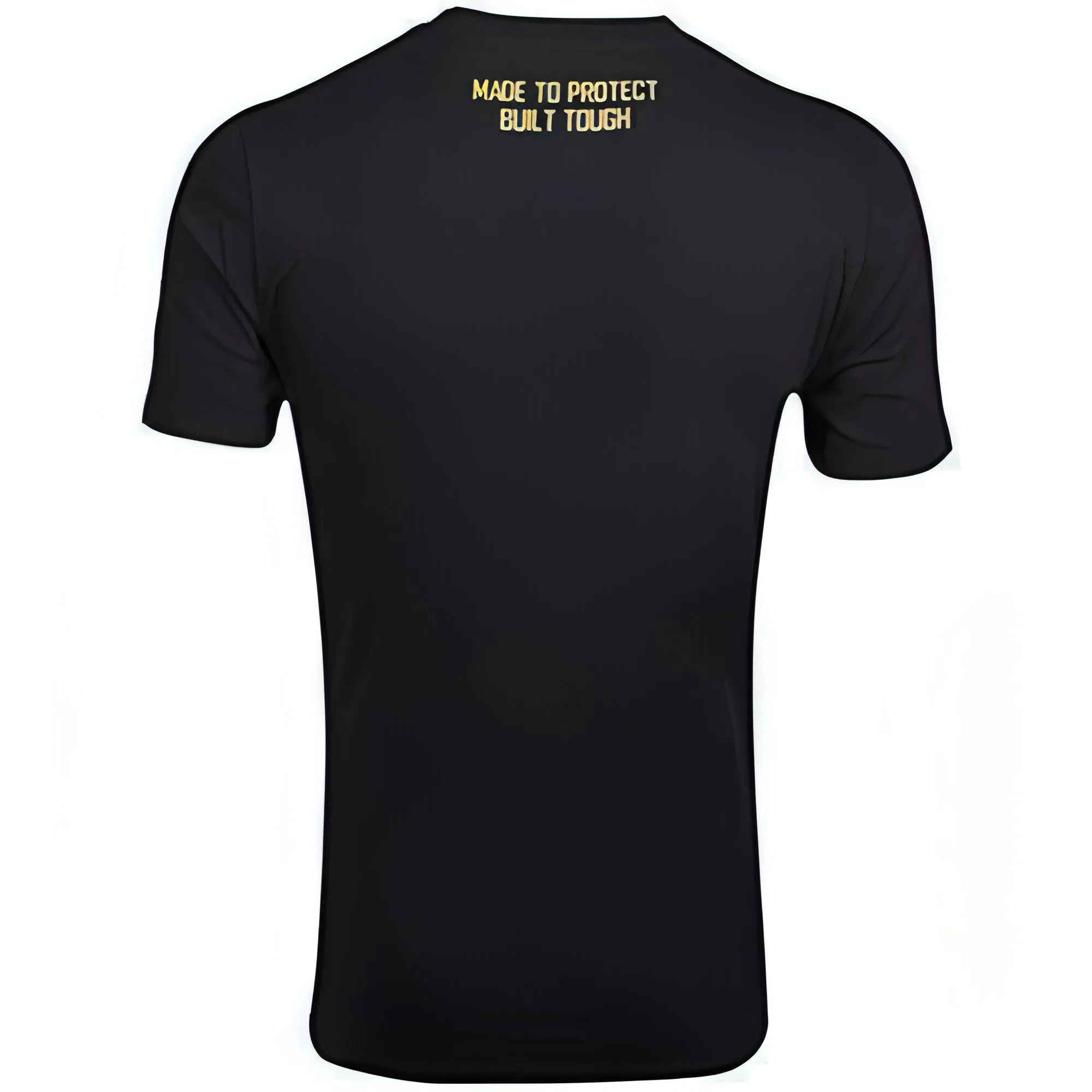 Classic Vibes Indoor Event DBlade Corporate Buzz Short Sleeve Mens Work Wear Top - Black