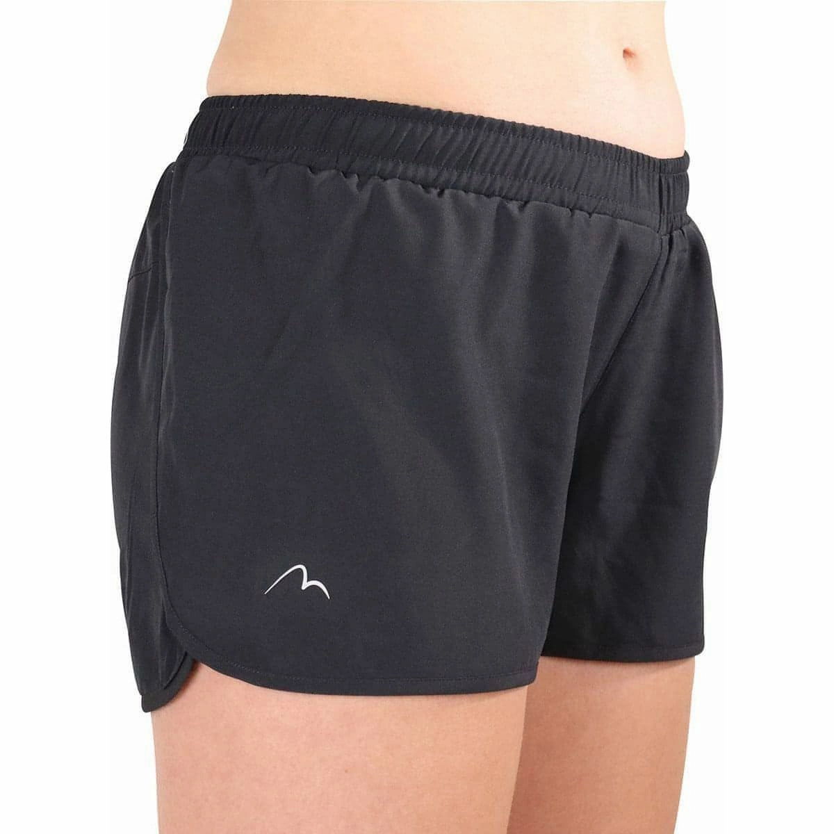More Mile Core 2 In 1 Womens Running Shorts - Black FlexibleMobility On-The-Go Style