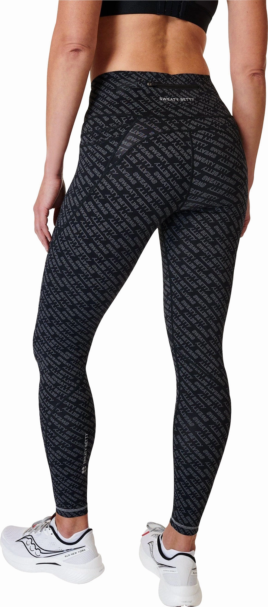 For Adults Winter Sports Fit Control Sweaty Betty Power Pro Womens Long Training Tights - Grey