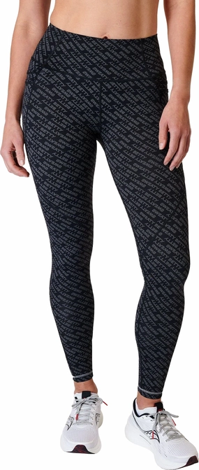 Sweaty Betty Power Pro Womens Long Training Tights - Grey All-Day Stretch