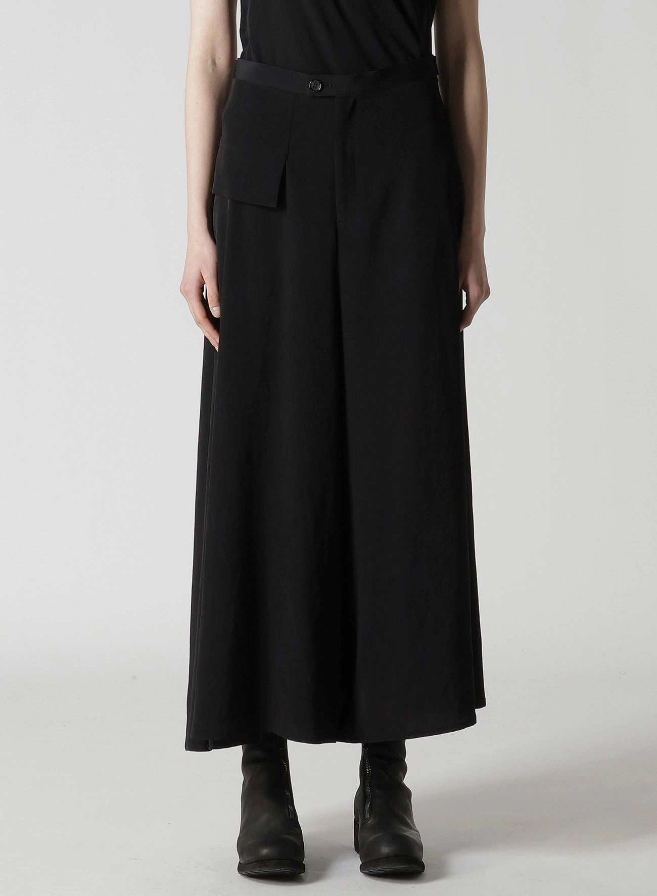 Easy Access TA/PE CREPE DE CHINE FLARE PANTS