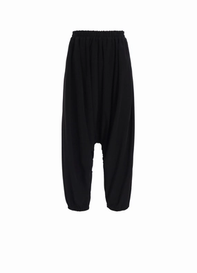 TA/PE SUPER VIYON TUSSER SAROUEL GATHERED PANTS Durable Seam Construction