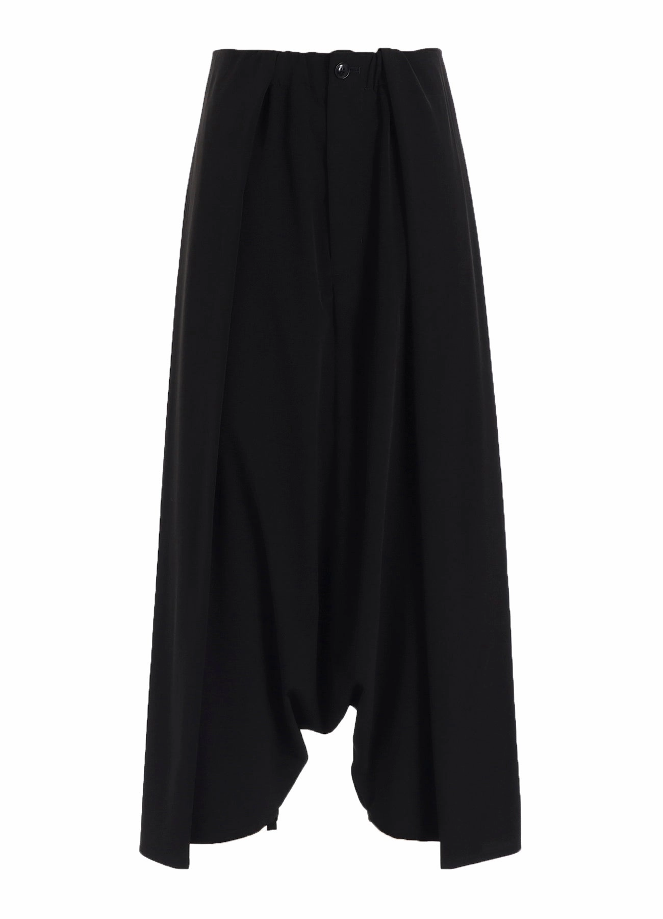 TA/PE SUPER VIYON TUSSER SAROUEL TUCKED PANTS Effortless Look Light Stretch