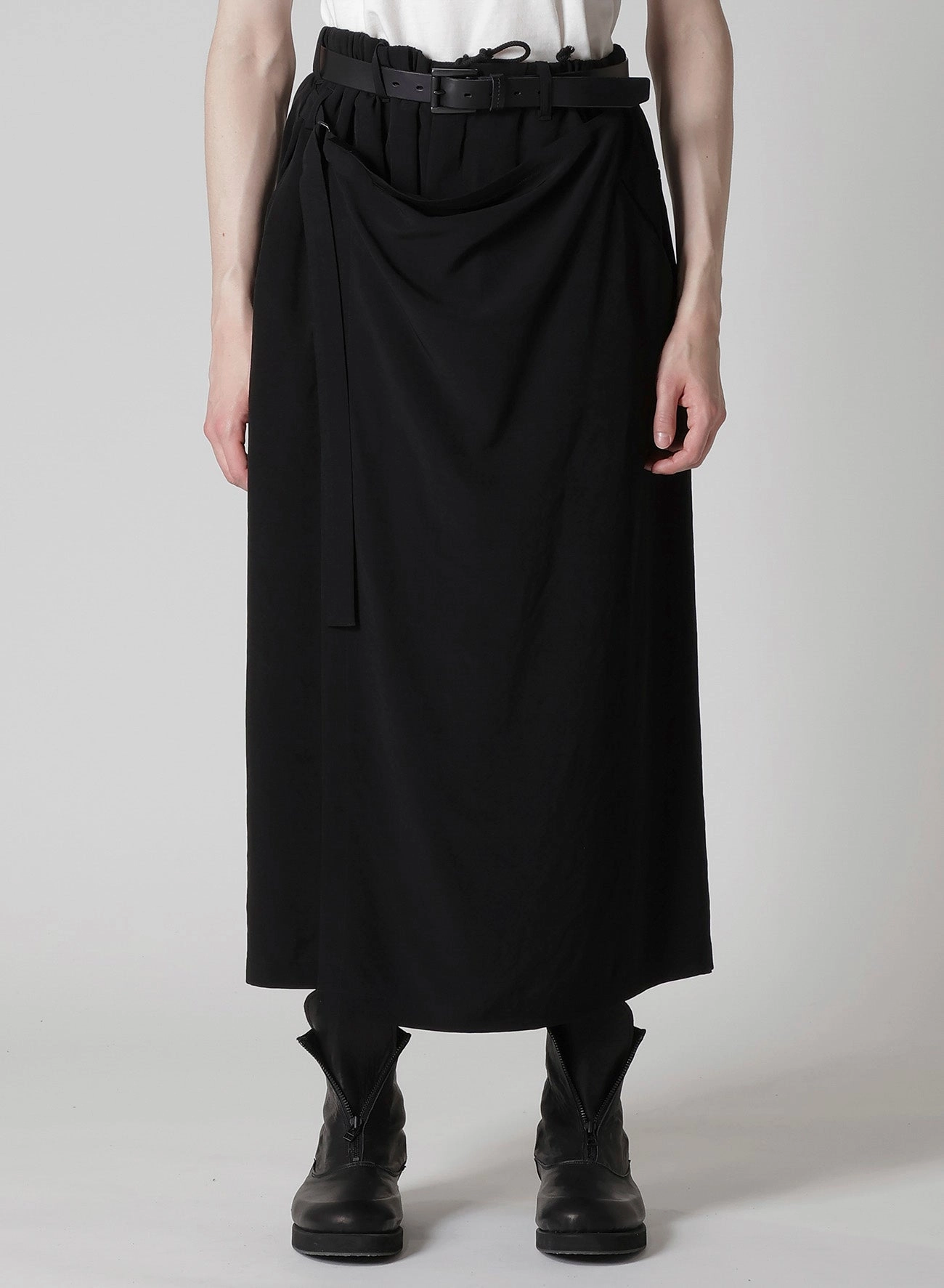 Ta TUXEDO WRAP PANTS Fitted waist Light Coverage