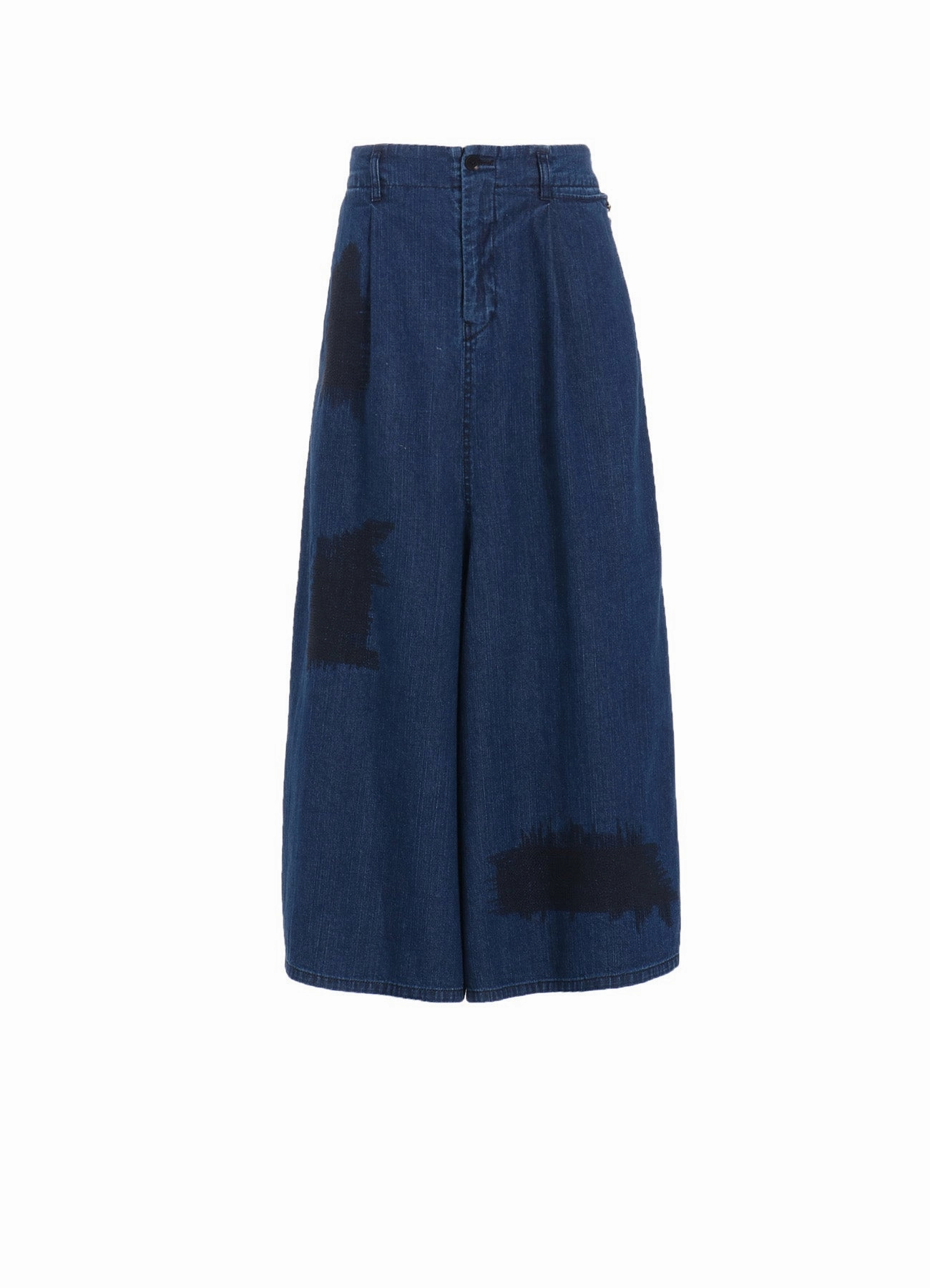 8OZ DENIM   DUNGAREE LEFT SIDE ZIPPER LONG SK AntiPillingFabric