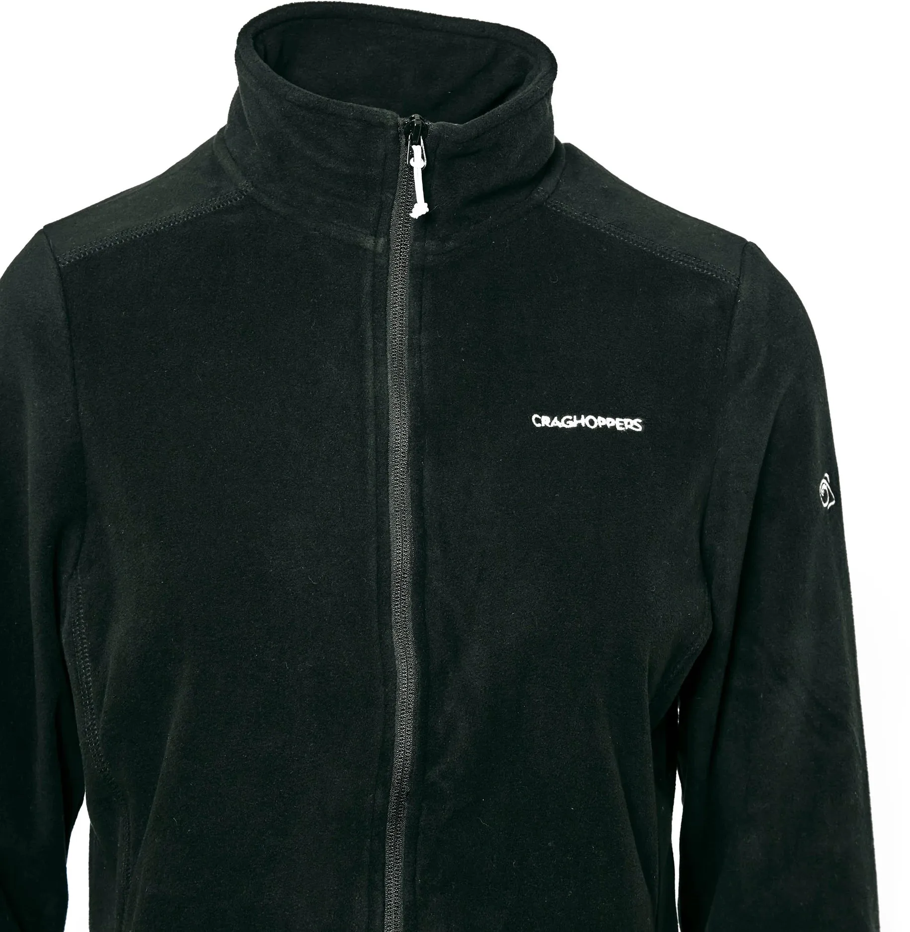 Odor Control Fabric Cold Proof Craghoppers Petra Womens Fleece Jacket - Black