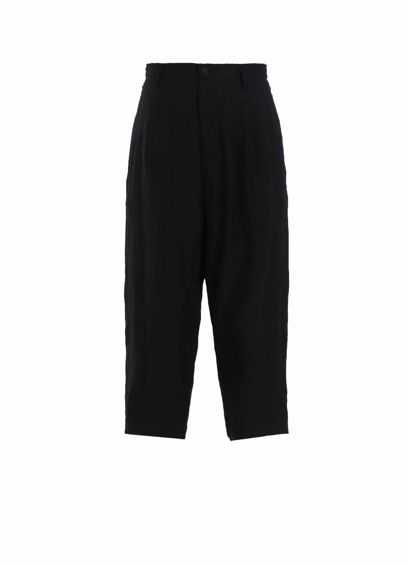 RAMIE TWILL CROPPED PANTS MoistureControlLiner Hidden Zip Pockets