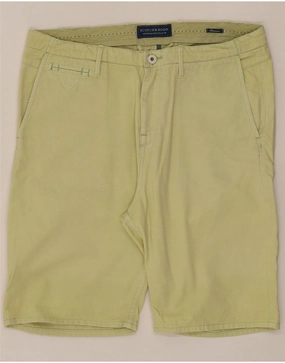 Antibacterial Zero Bulk Packaging SCOTCH & SODA Mens Denim Shorts W33 Medium Green Cotton