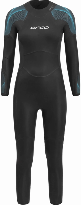 Orca Apex Flex Womens Wetsuit - Black Stretch Panels Integration