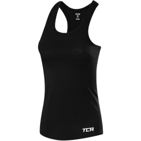 Trendy Design TCA Air Racerback Womens Training Vest Tank Top - Black