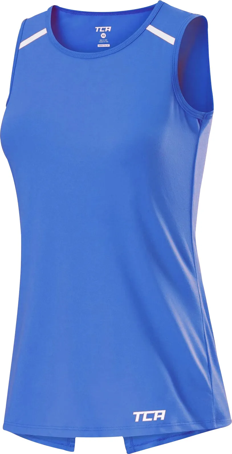 Entry - level TCA Crossback Cooling Womens Training Vest Tank Top - Blue