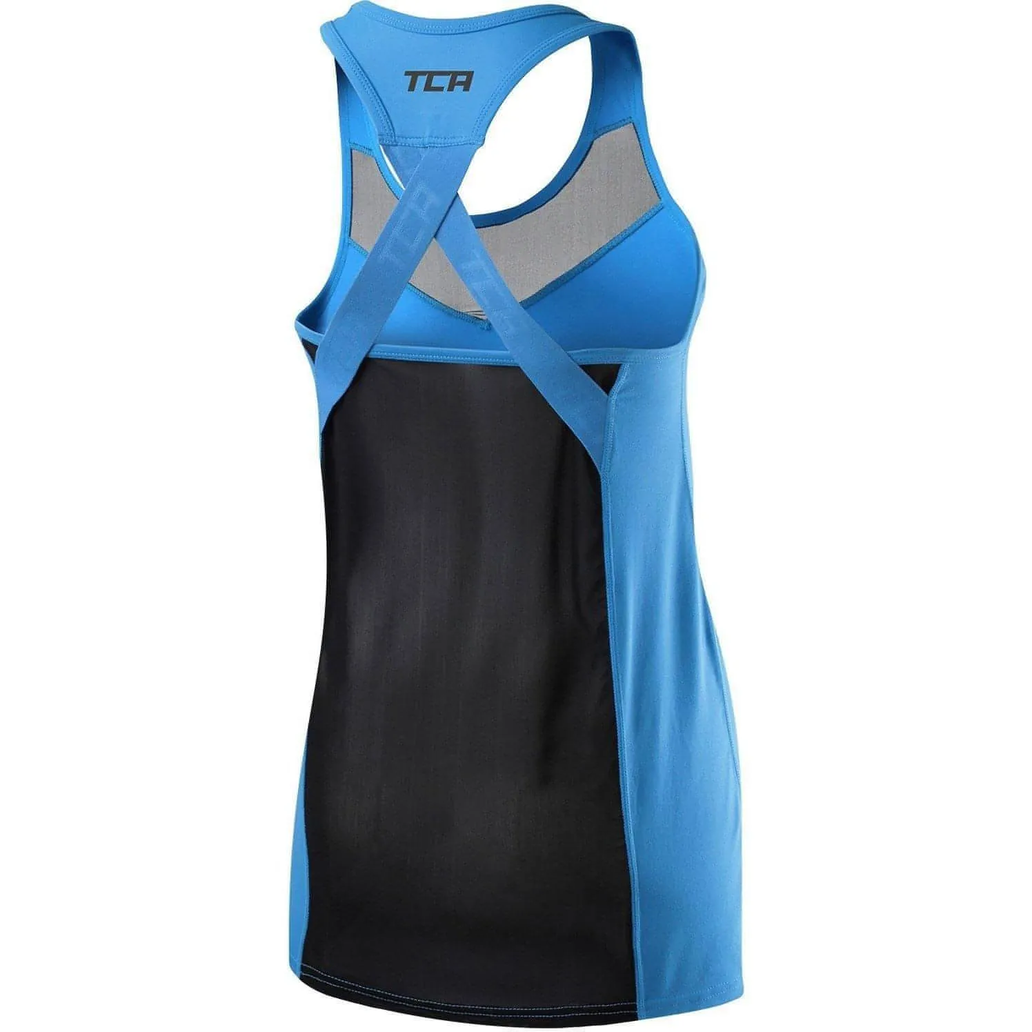 Flattering Design TCA MeshLuxe Womens Running Vest - Blue