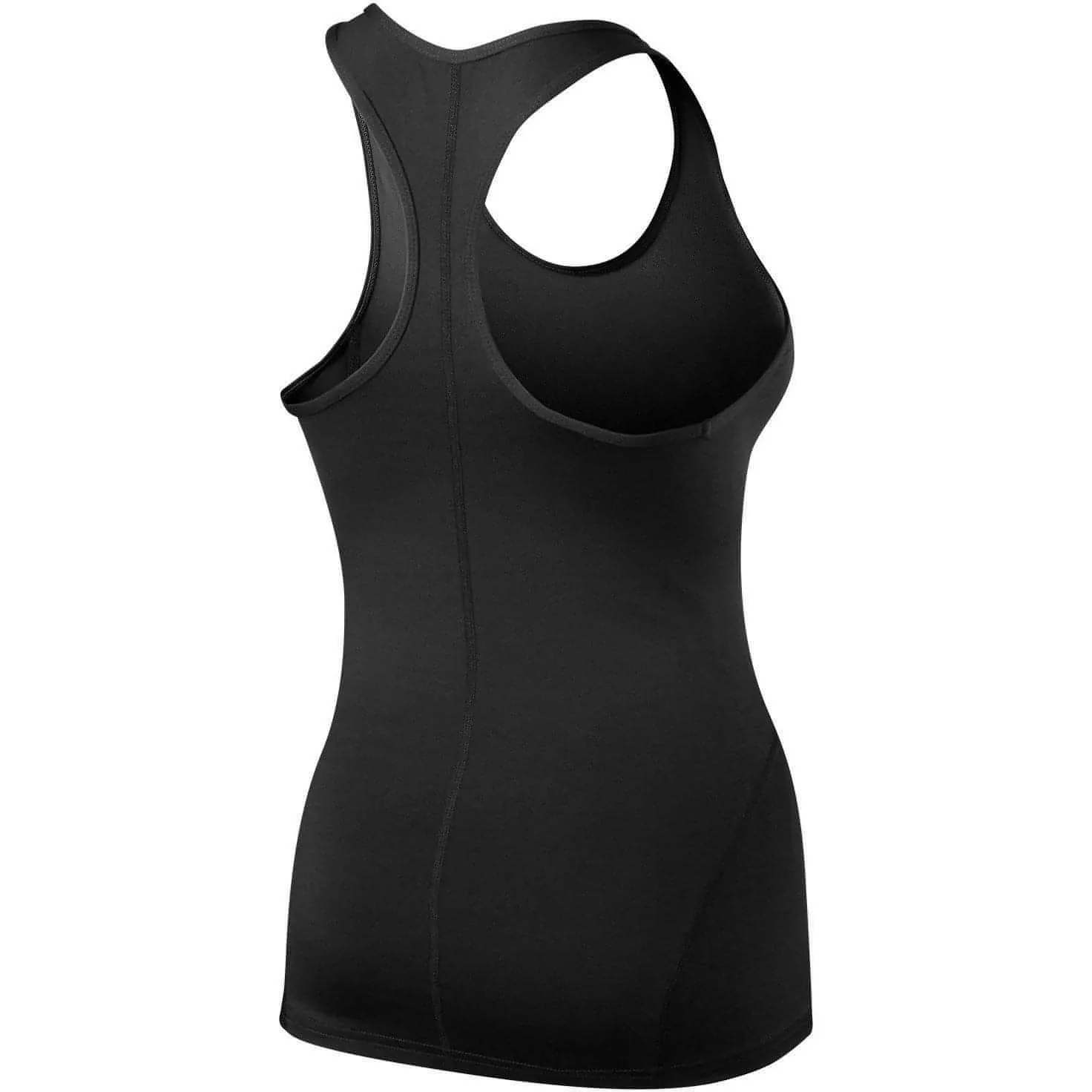 TCA Pro Performance Womens Running Vest Tank Top - Black Easy Layering Oversized Fit