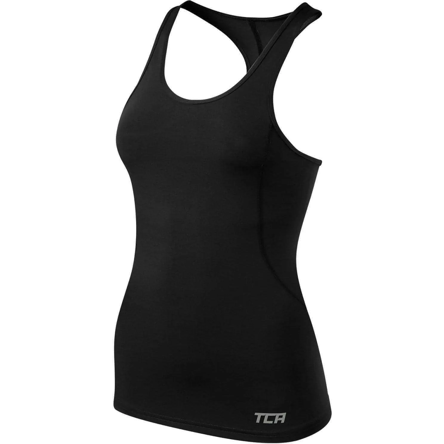 Lightweight Comfort Wear TCA Pro Performance Womens Running Vest Tank Top - Black