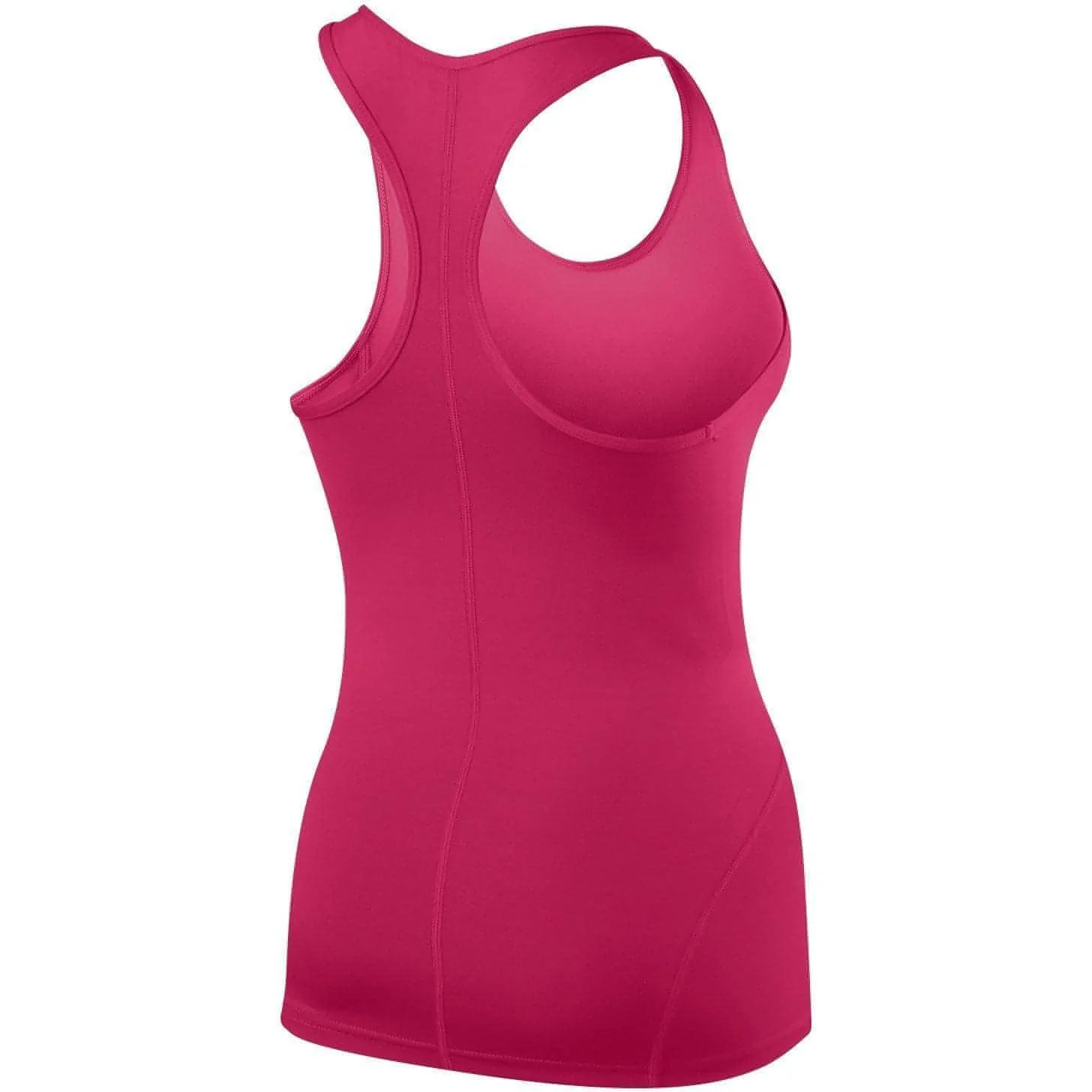 Casual Layers Organic Cotton Blend TCA Pro Performance Womens Running Vest Tank Top - Pink