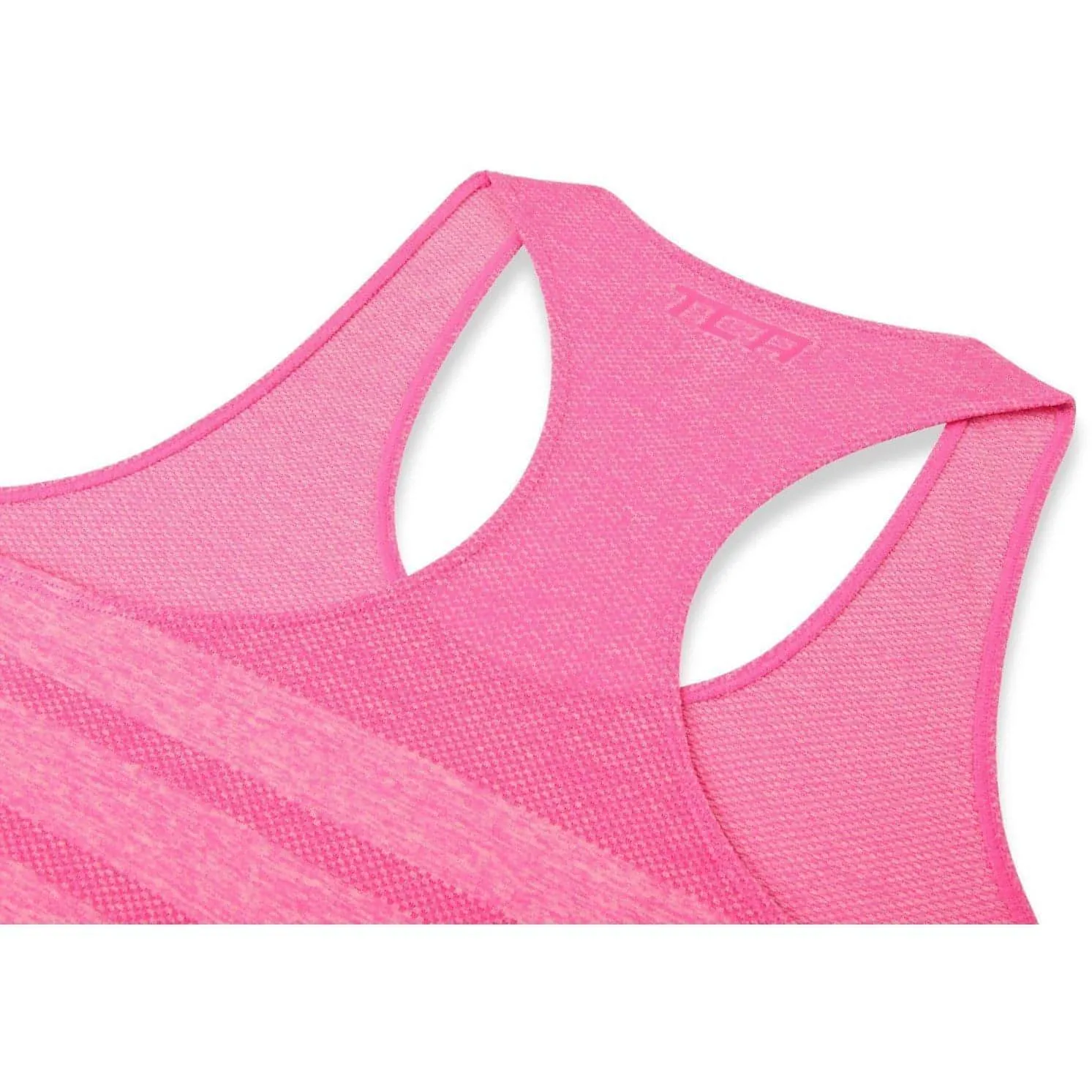 TCA QuickDry SuperKnit Womens Running Vest Tank Top - Pink layerable Simple yet stylish