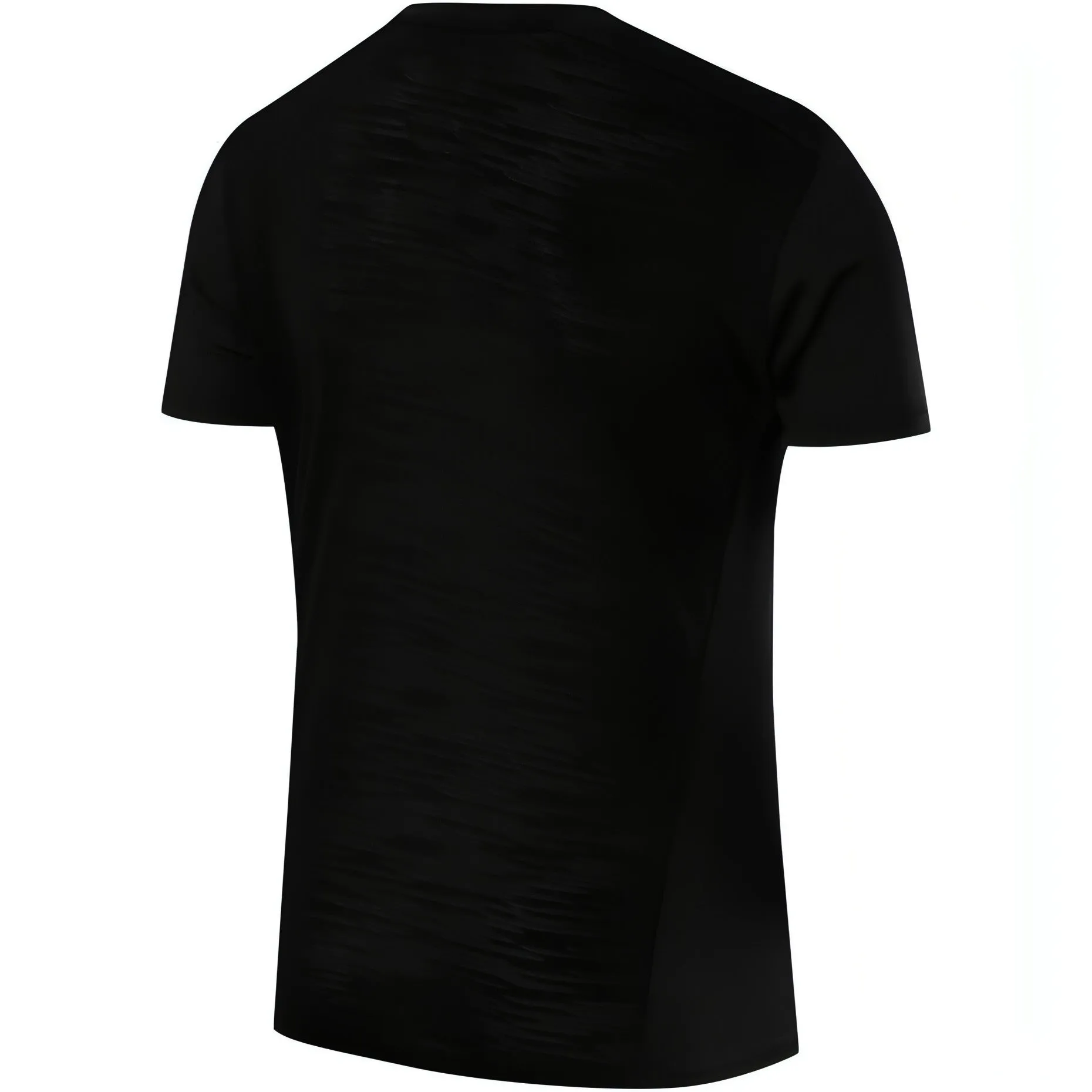TCA Swift Short Sleeve Mens Running Top - Black Chilly Day Comfort