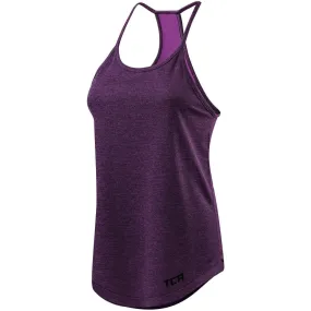 Stylish and Cozy Essential Look TCA Switch Up Reversible Womens Running Vest Tank Top - Purple