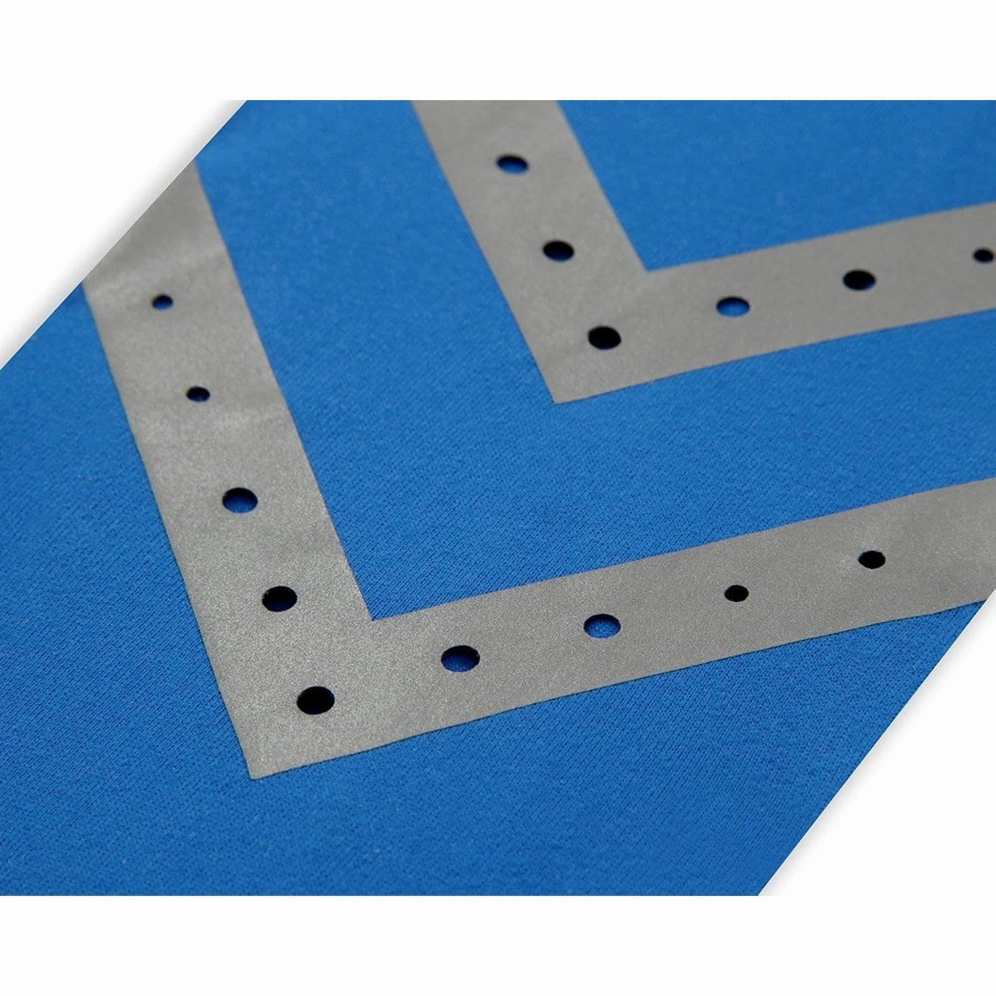 Compression Support Travel Enthusiast Fit For Movement TCA Laser Tech Reflective Womens Long Running Tights - Blue