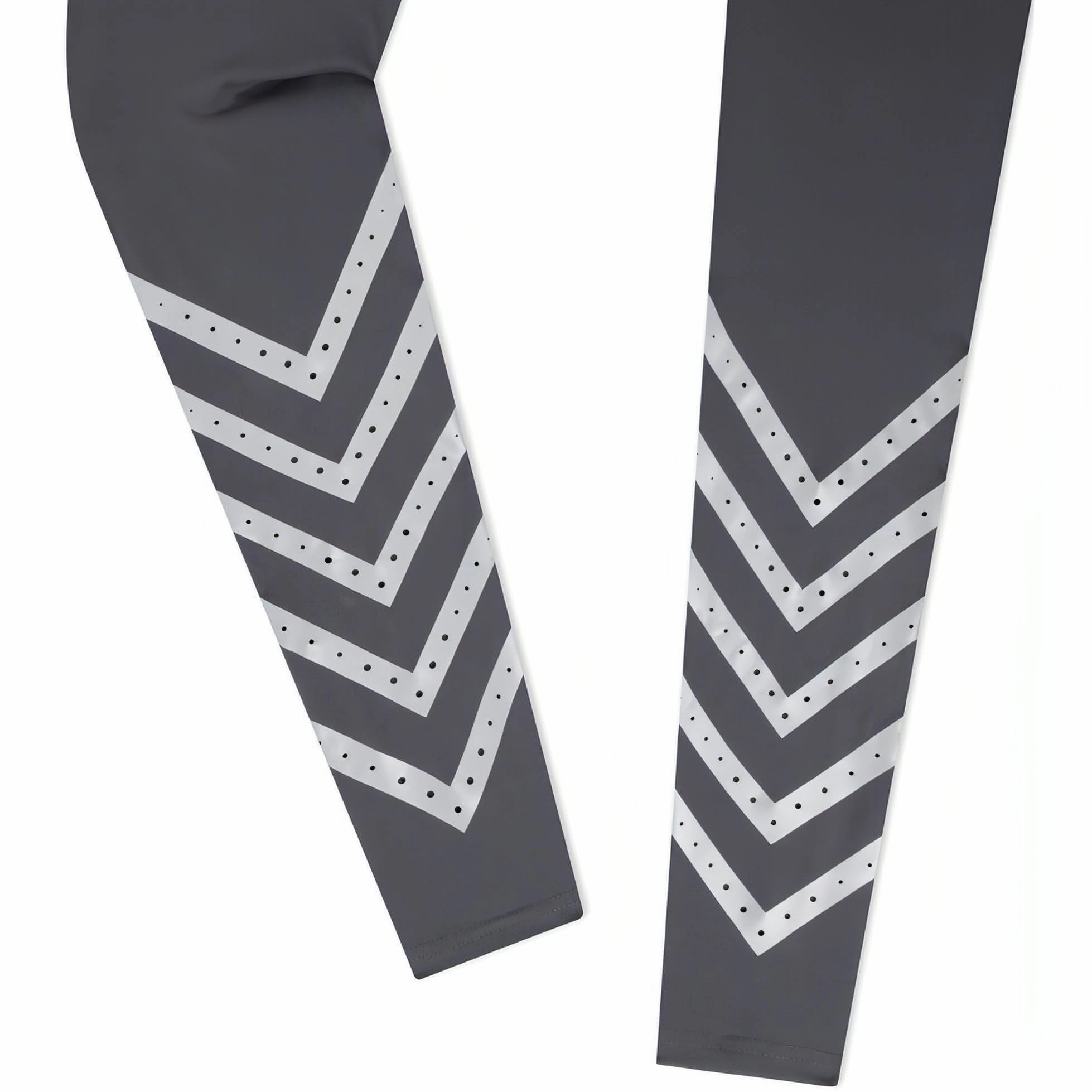 Soft Touch For Adults TCA Laser Tech Reflective Womens Long Running Tights - Grey