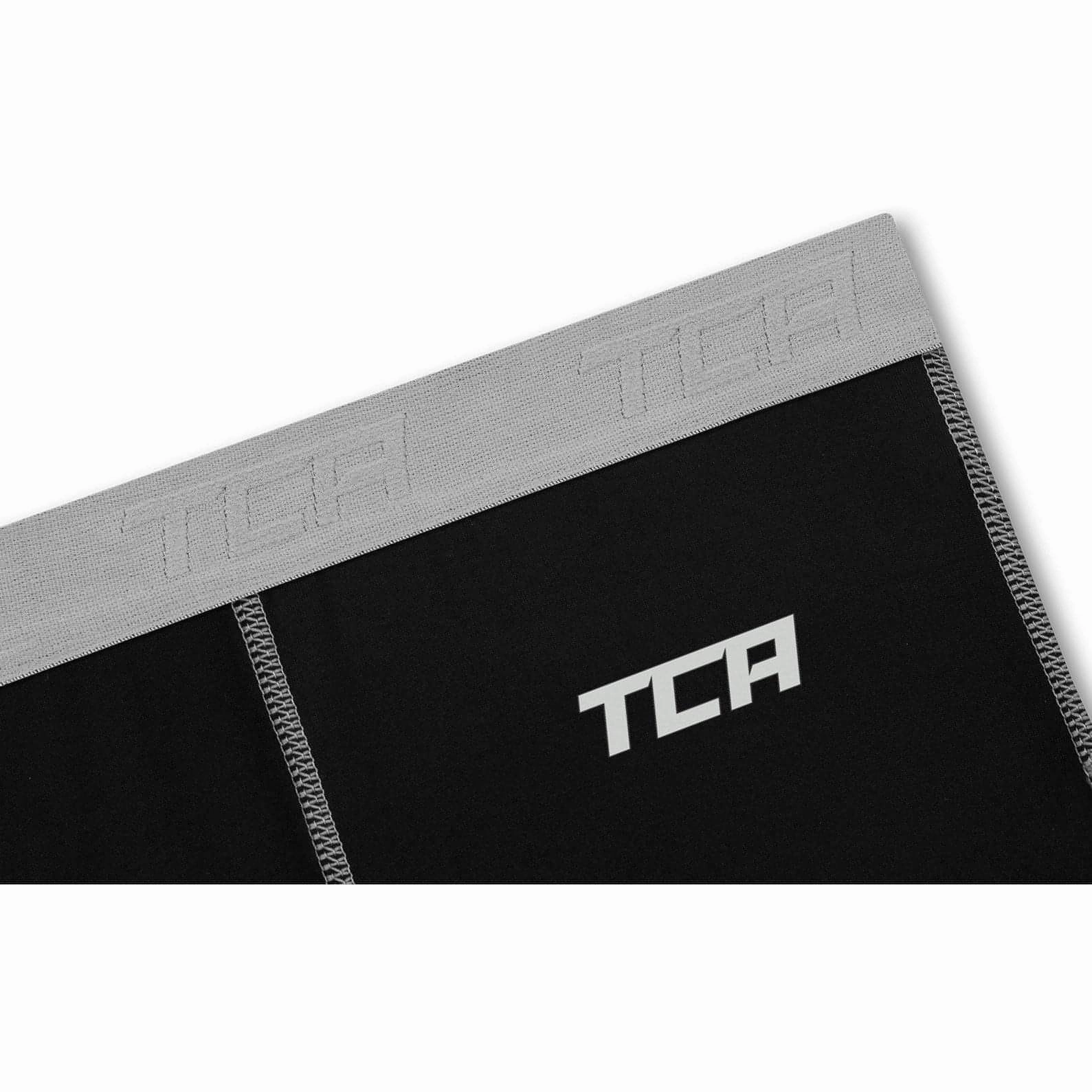 No Roll Waist TCA Pro Performance Endurance Womens Long Running Tights - Black