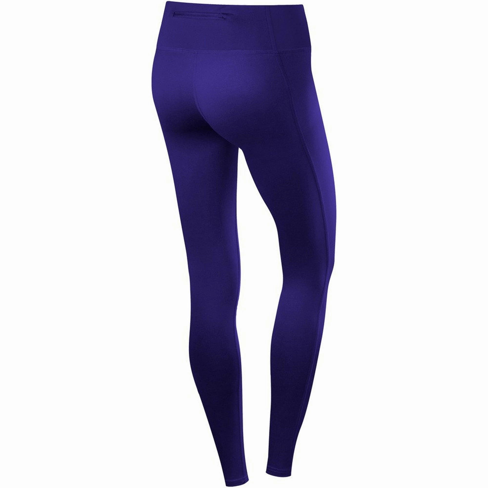TCA Pro Performance Supreme High Waist Womens Long Running Tights - Blue Functional Style