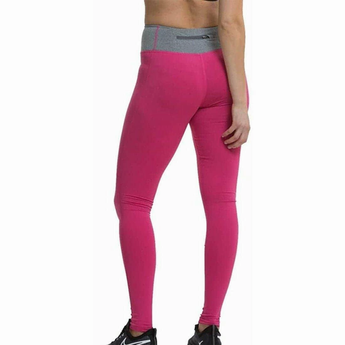 TCA Pro Performance Supreme High Waist Womens Long Running Tights - Pink Neutral Fit
