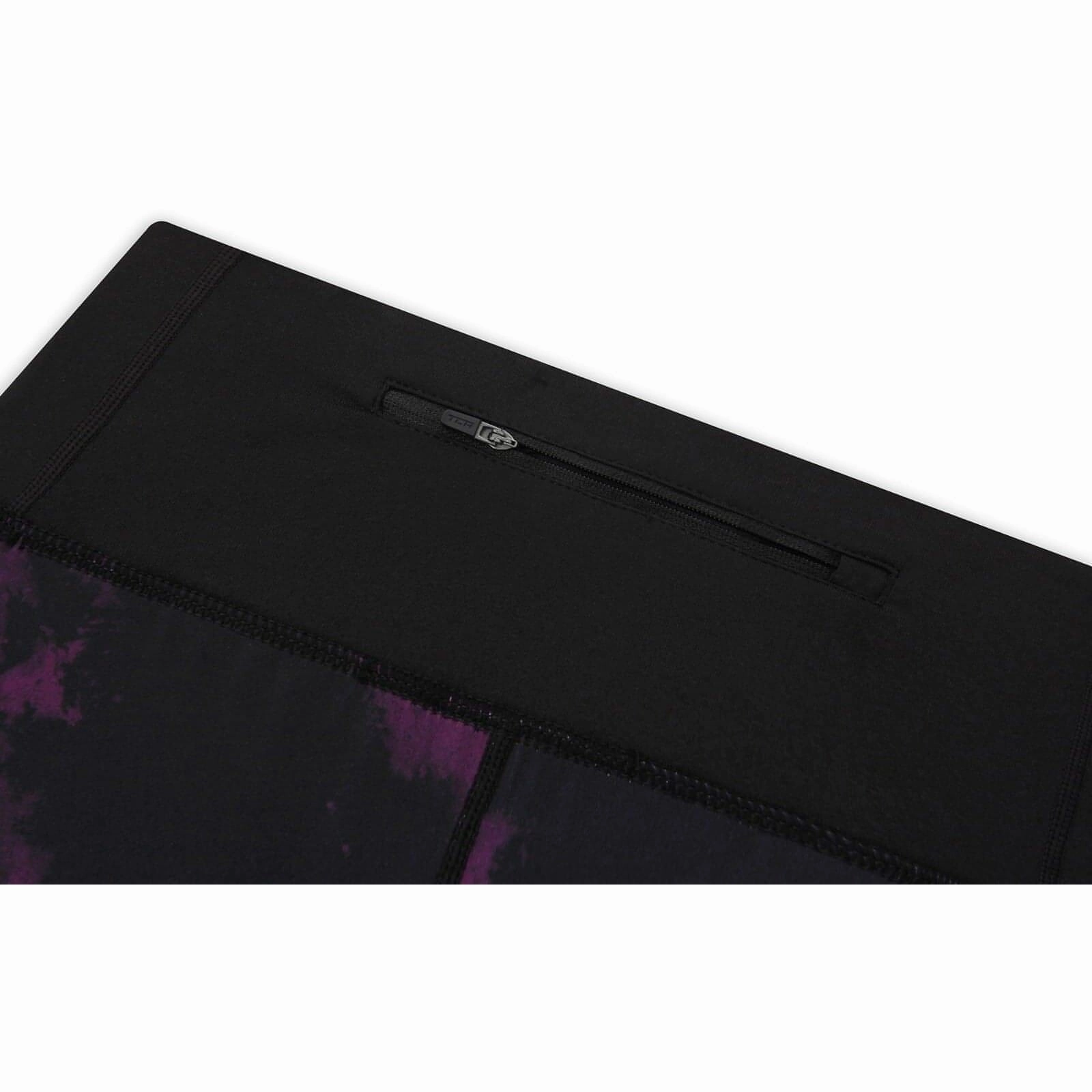 Fashion Flex Breathable Comfort Wear TCA Supreme Graphic Womens Long Running Tights - Purple