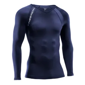 Plus size clothing Linebreak Mens Longsleeve Compression Top