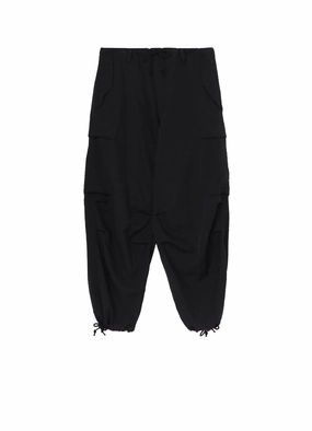 WOOL GABARDINE CARGO PANTS No Chafe