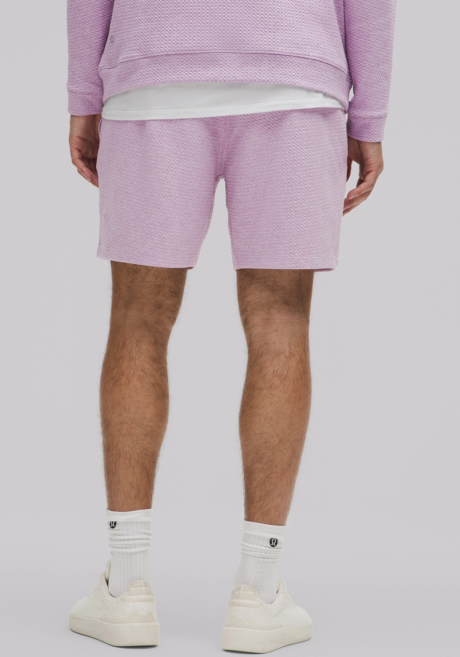 Textured Double-Knit Cotton Short 7" Reinforced Seams