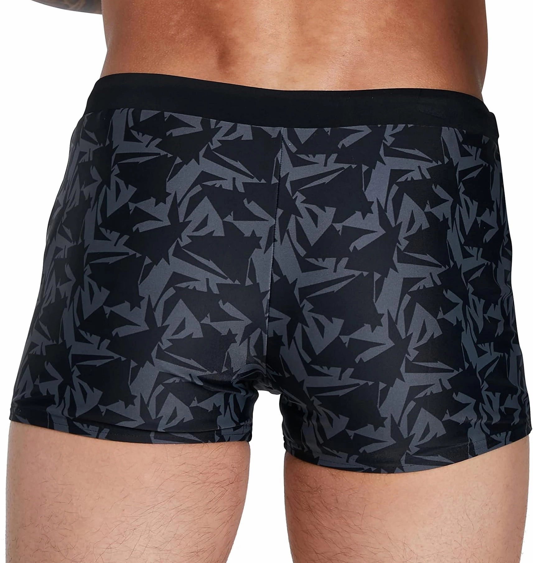Speedo Valmilton Mens Swim Shorts - Black Vibrant Colors