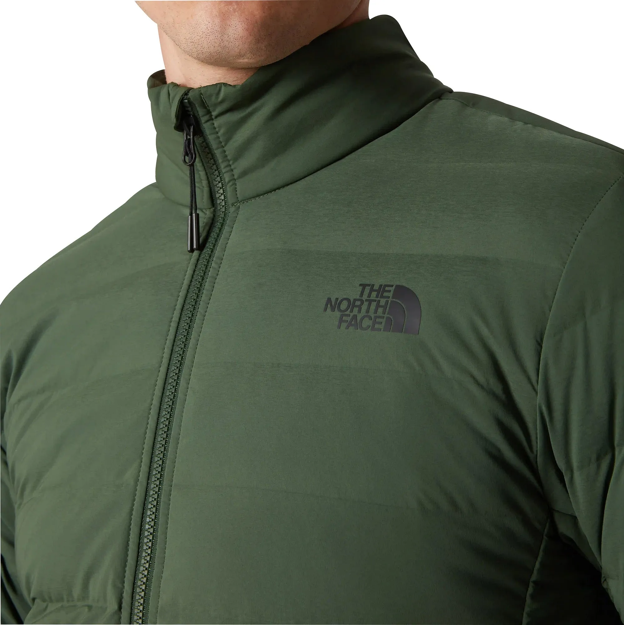 Circulate The North Face Belleview Stretch Mens Down Jacket - Green