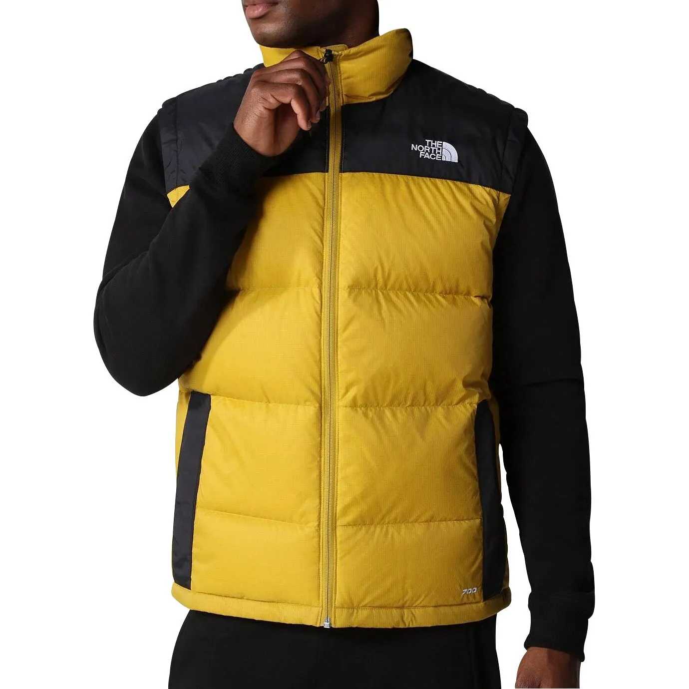 The North Face Diablo Mens Down Gilet - Yellow Eyeshadow