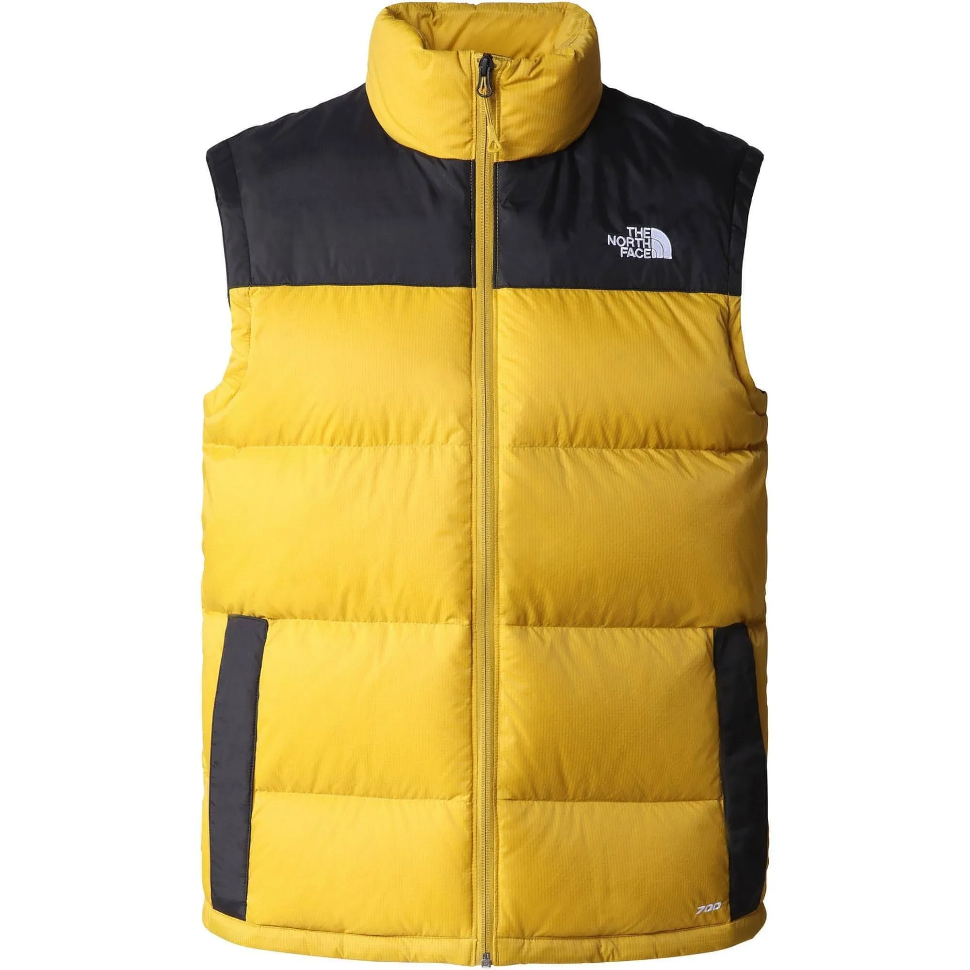 Christmas outfit Sleek Finish The North Face Diablo Mens Down Gilet - Yellow
