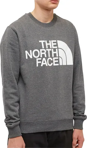 Armadillo like The North Face Standard Crew Mens Sweatshirt - Grey