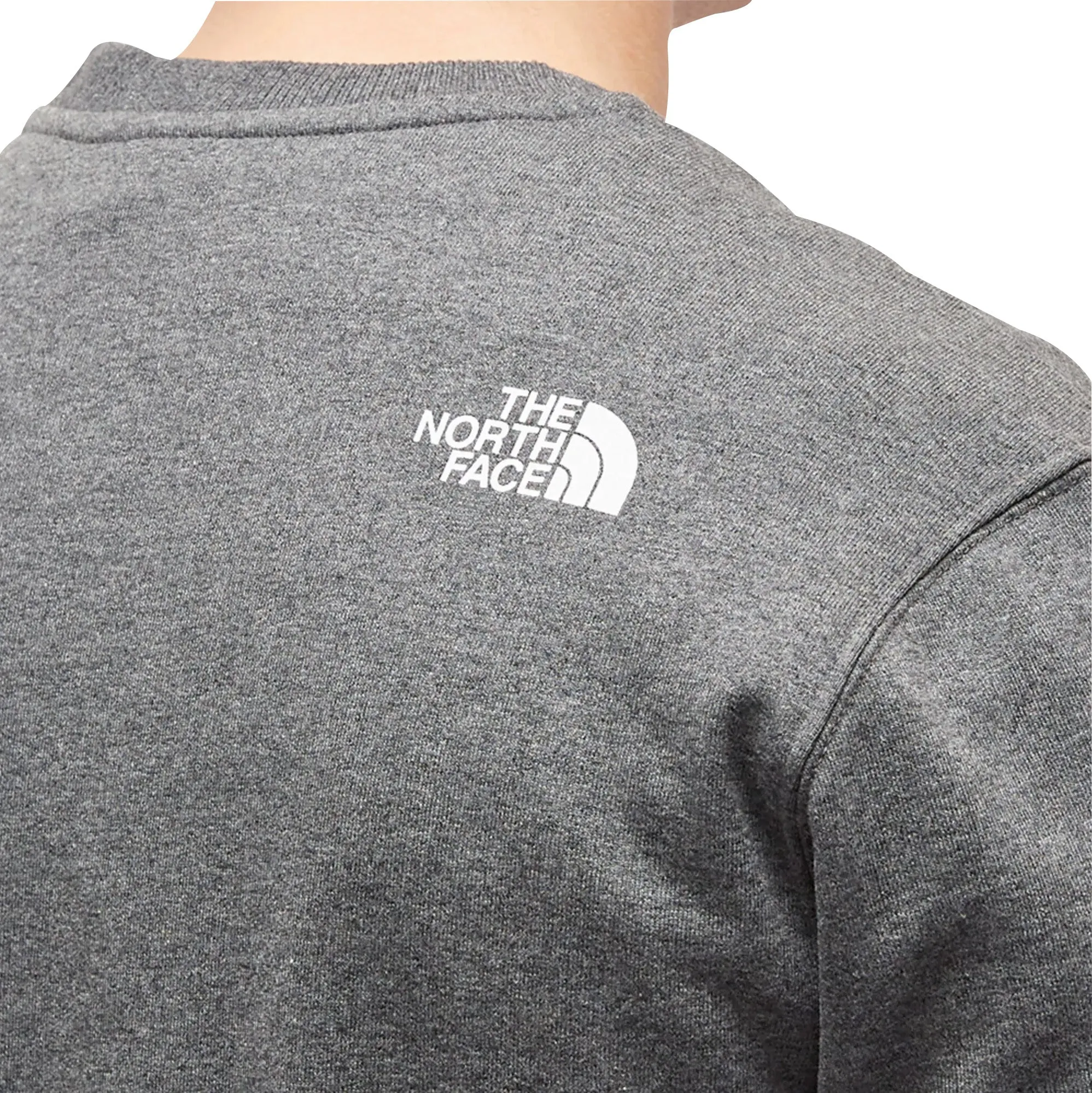 The North Face Standard Crew Mens Sweatshirt - Grey Long Sleeves