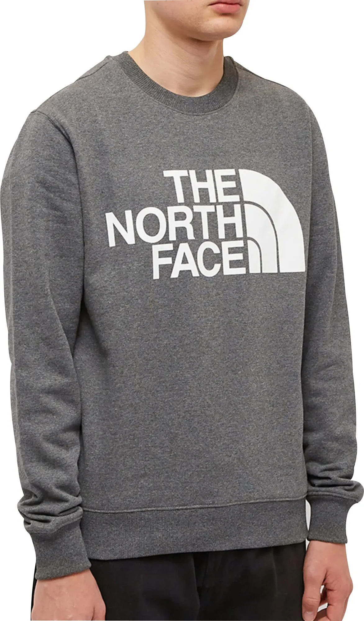 Armadillo like The North Face Standard Crew Mens Sweatshirt - Grey