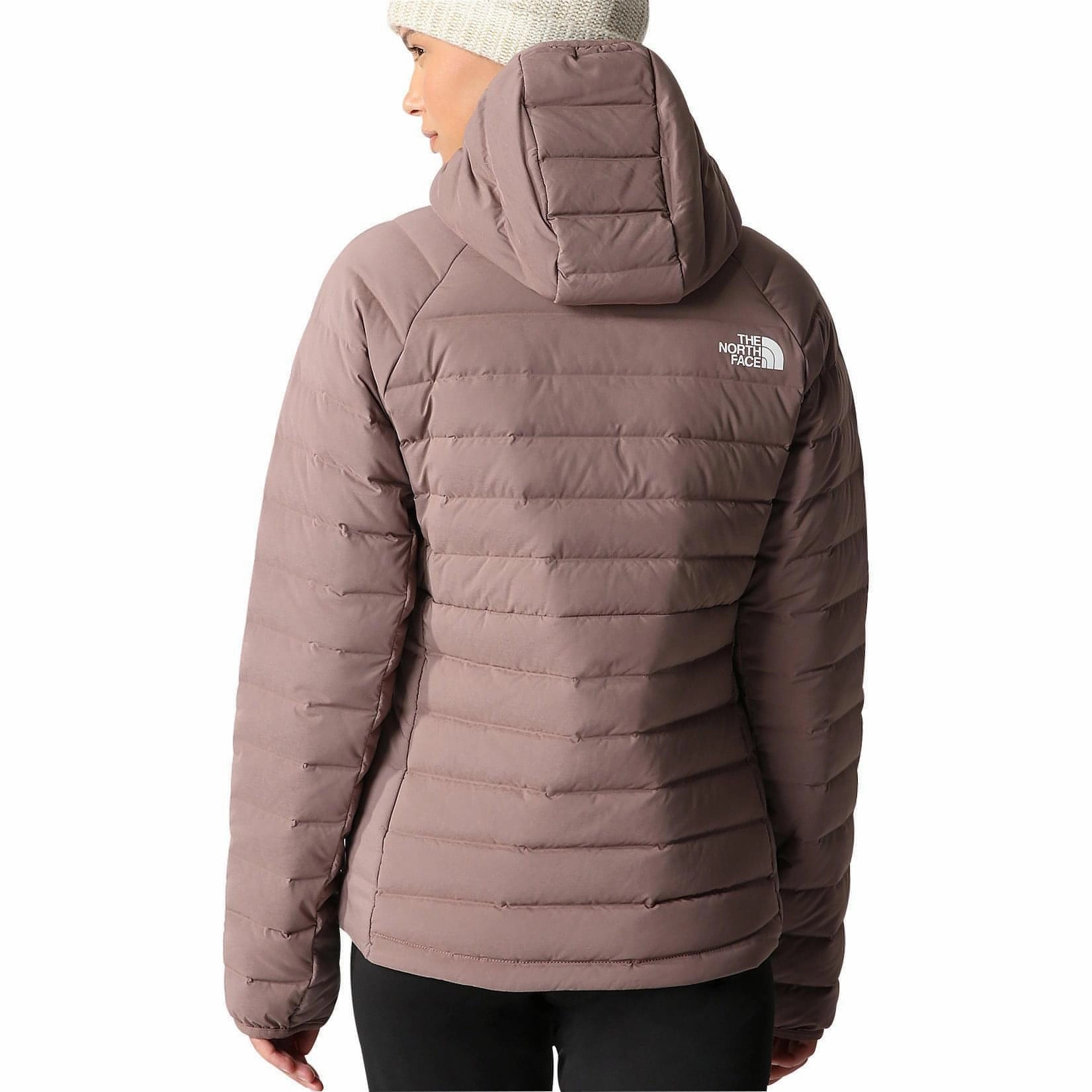 The North Face Belleview Stretch Womens Down Jacket - Brown Clean Edge