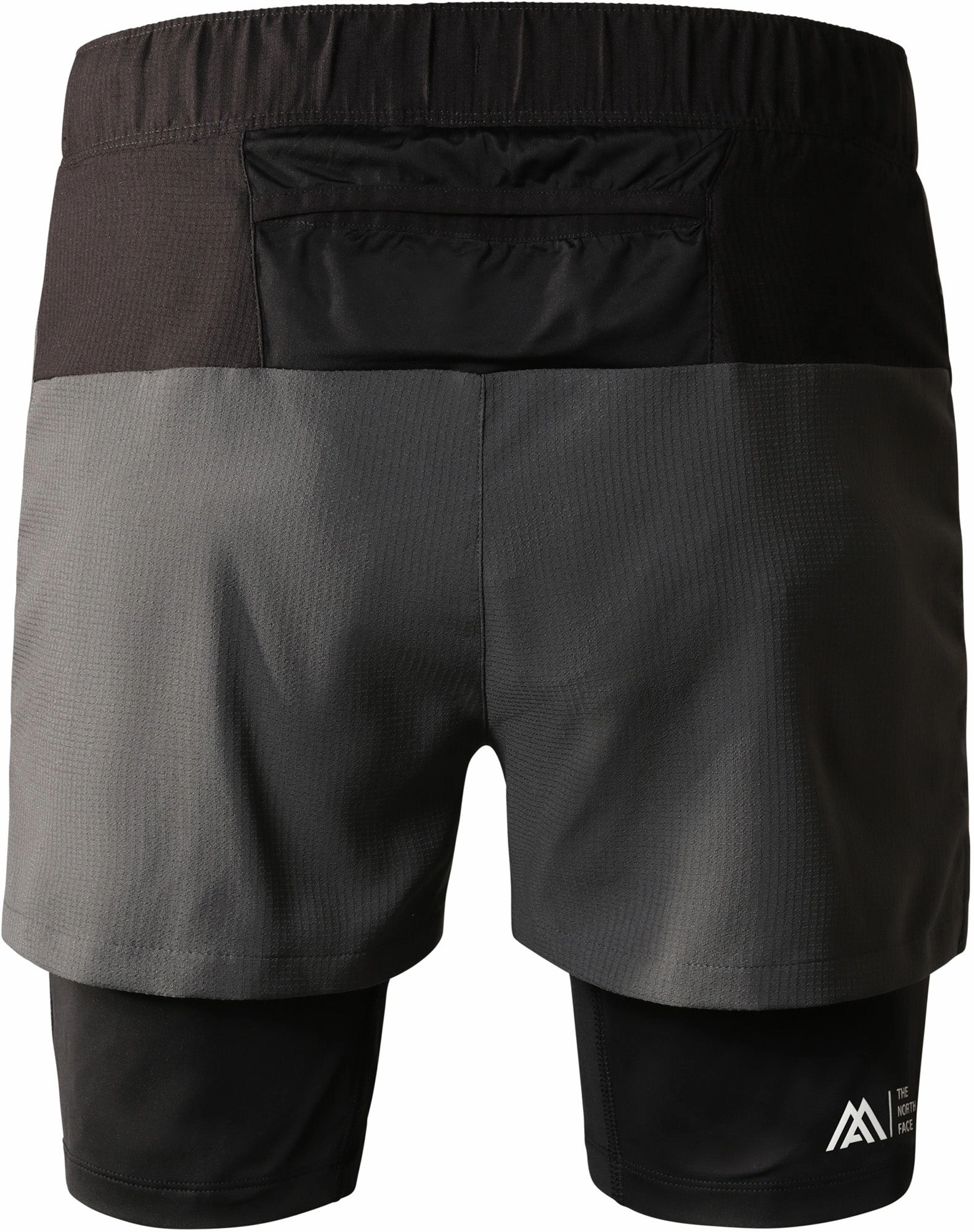 Unisex style Low Bulk Construction The North Face Lab Dual 2 In 1 Mens Running Shorts - Grey