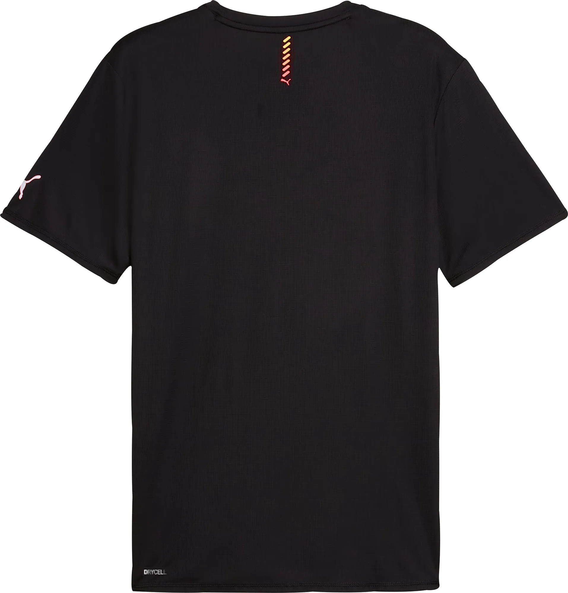 Minimal Fashion Puma Favourite Forever Faster Short Sleeve Mens Running Top - Black