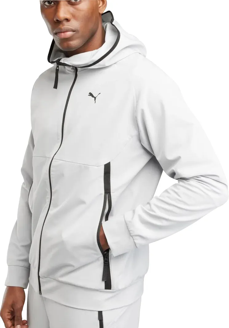 Puma Tech Woven Mens Jacket - Grey Comfort Focused Design
