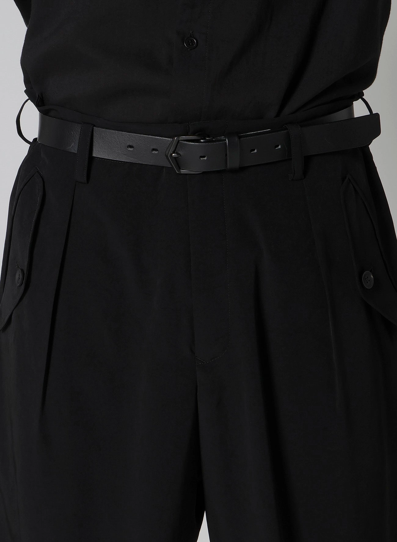 FunctionalZipper TA TUXEDO BACK BELT PANTS