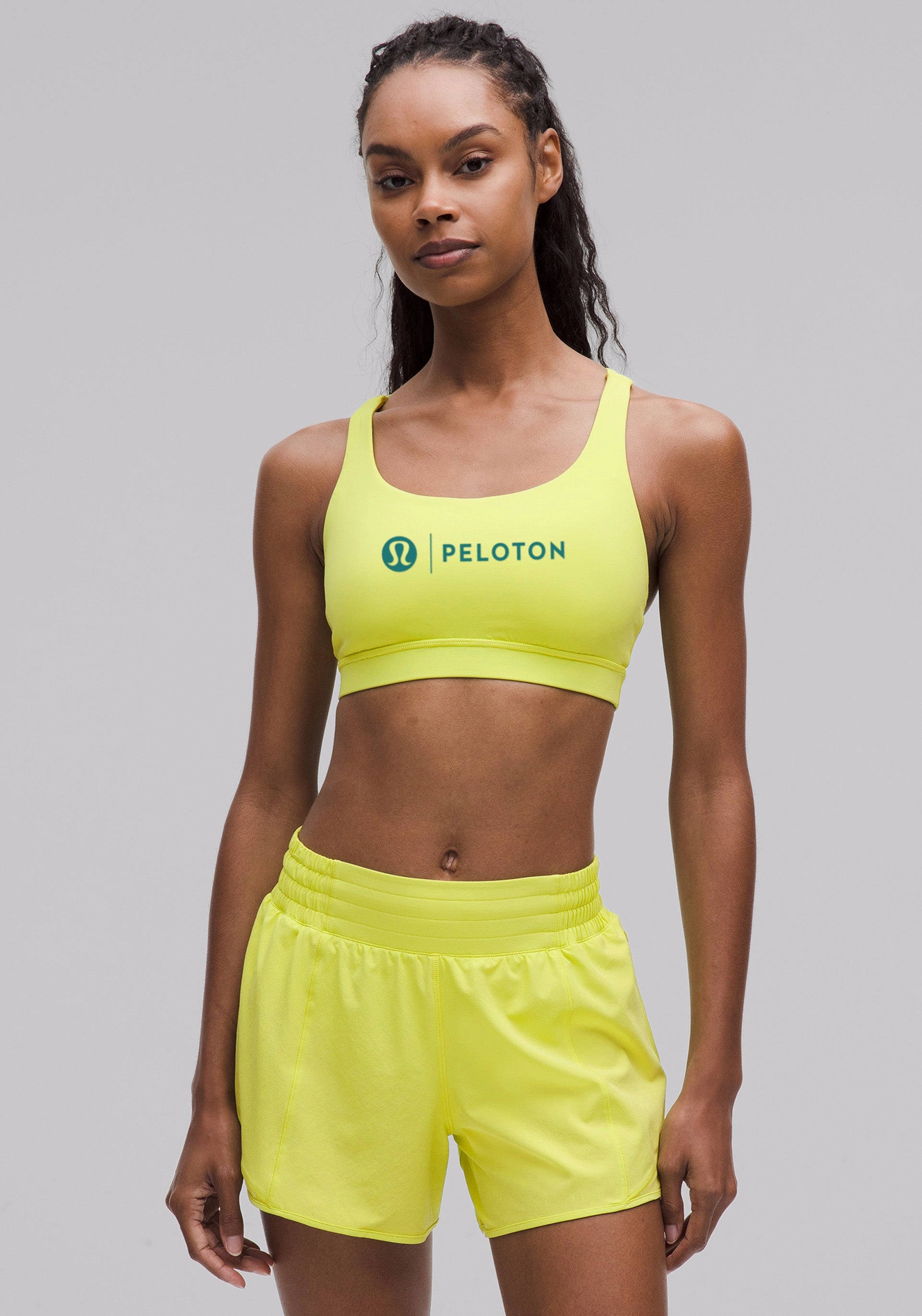 lululemon Energy Bra Medium Support, B-D Cups Elastic stitching seams