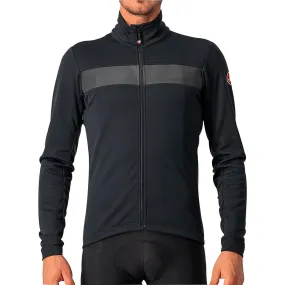 Teens Castelli Raddoppia 3 Mens Cycling Jacket - Black