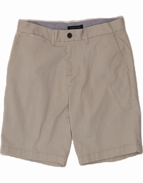 TOMMY HILFIGER Mens Chino Shorts W31 Medium  Grey Cotton media industry Active Flex Fit